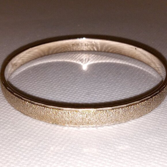 Vintage Monet Thin Bangle Bracelet - Picture 1 of 7